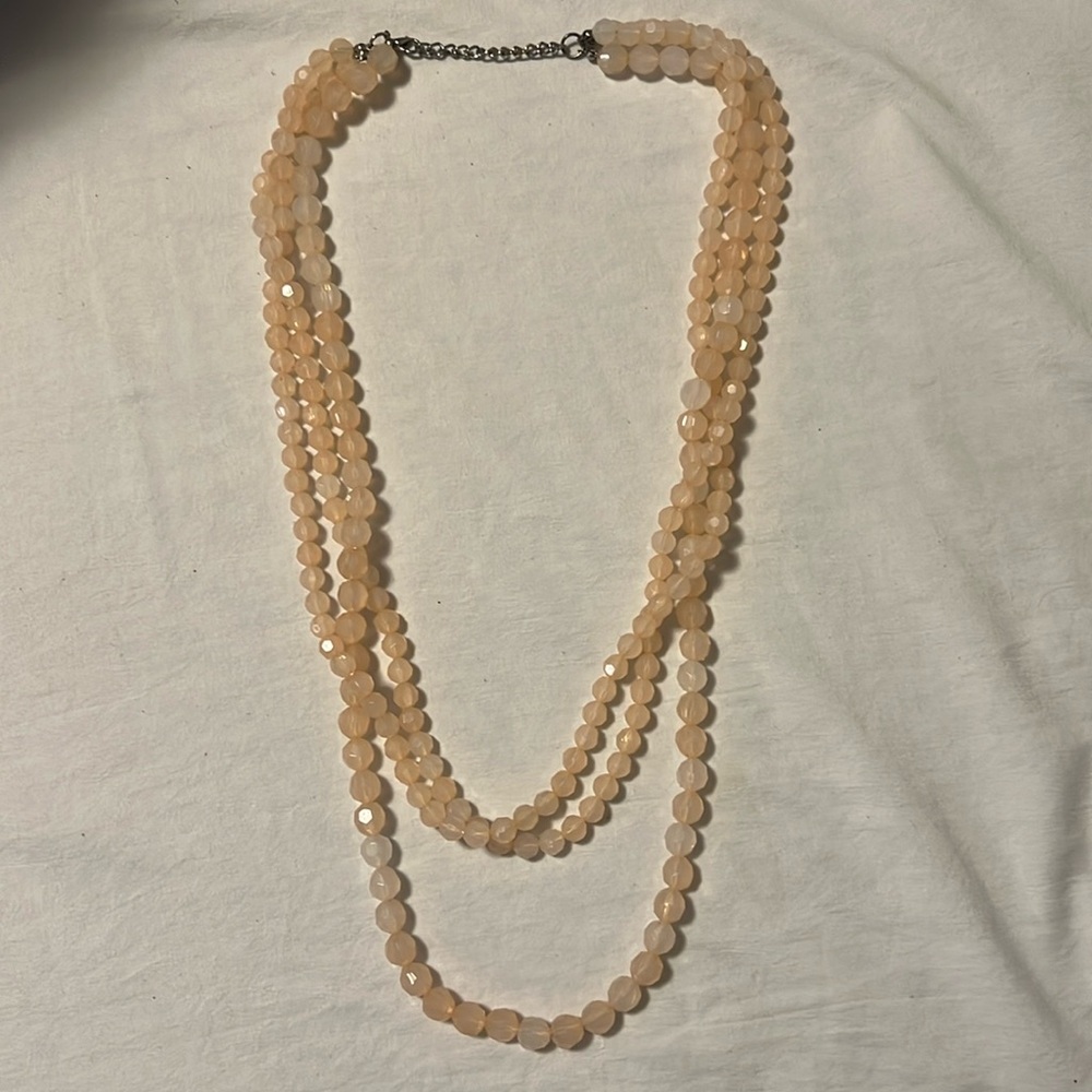 Pink chunky necklace 2010’s